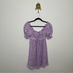 BuddyLove Jac Puff Sleeve Mini Dress S